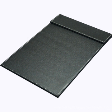 A4 Schwarzes Leder Schreibtisch Schreibblock / Signature Letter Pad